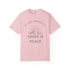 In His Presence There Is Peace Mountain T‑Shirt