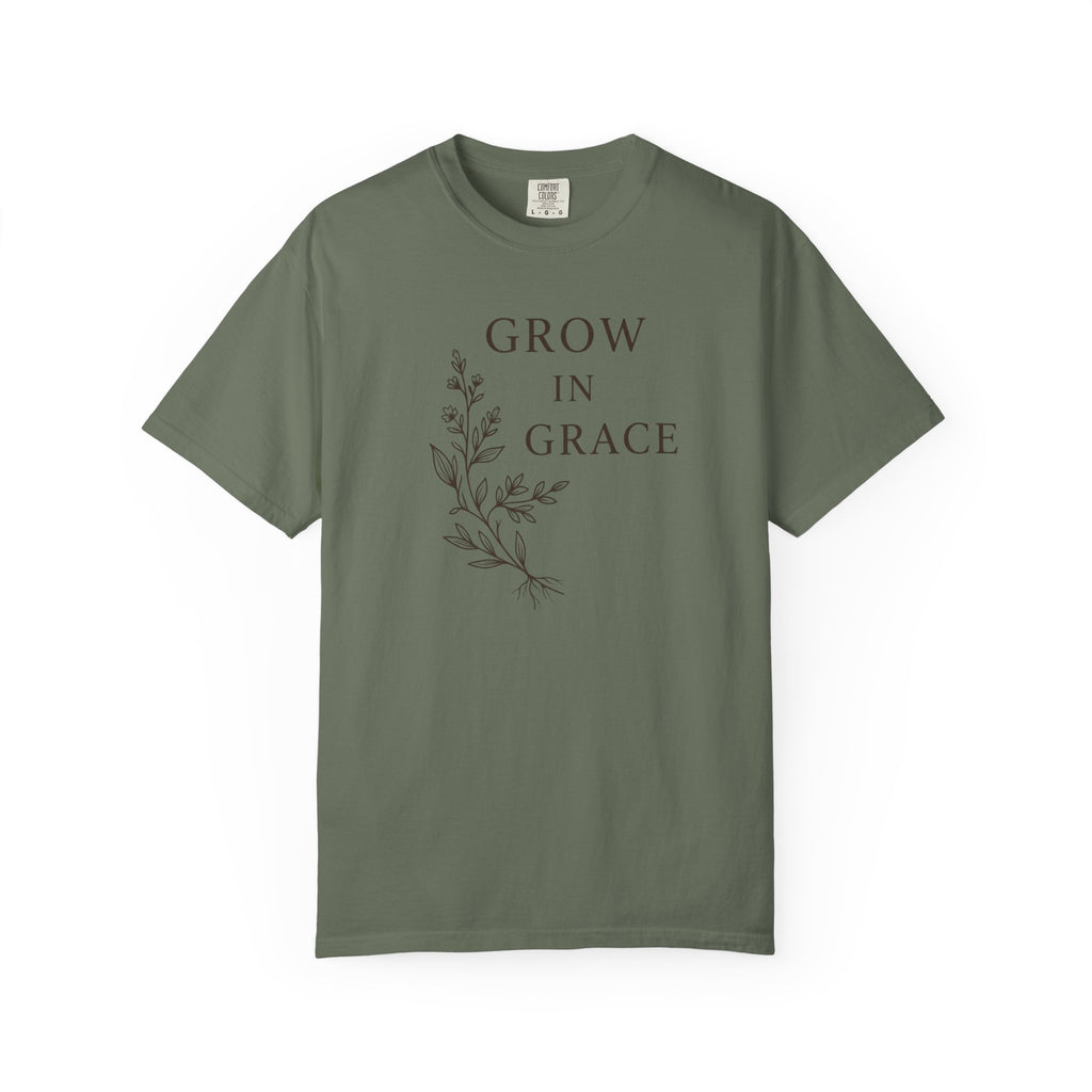 Grow in Grace Sprig T‑Shirt
