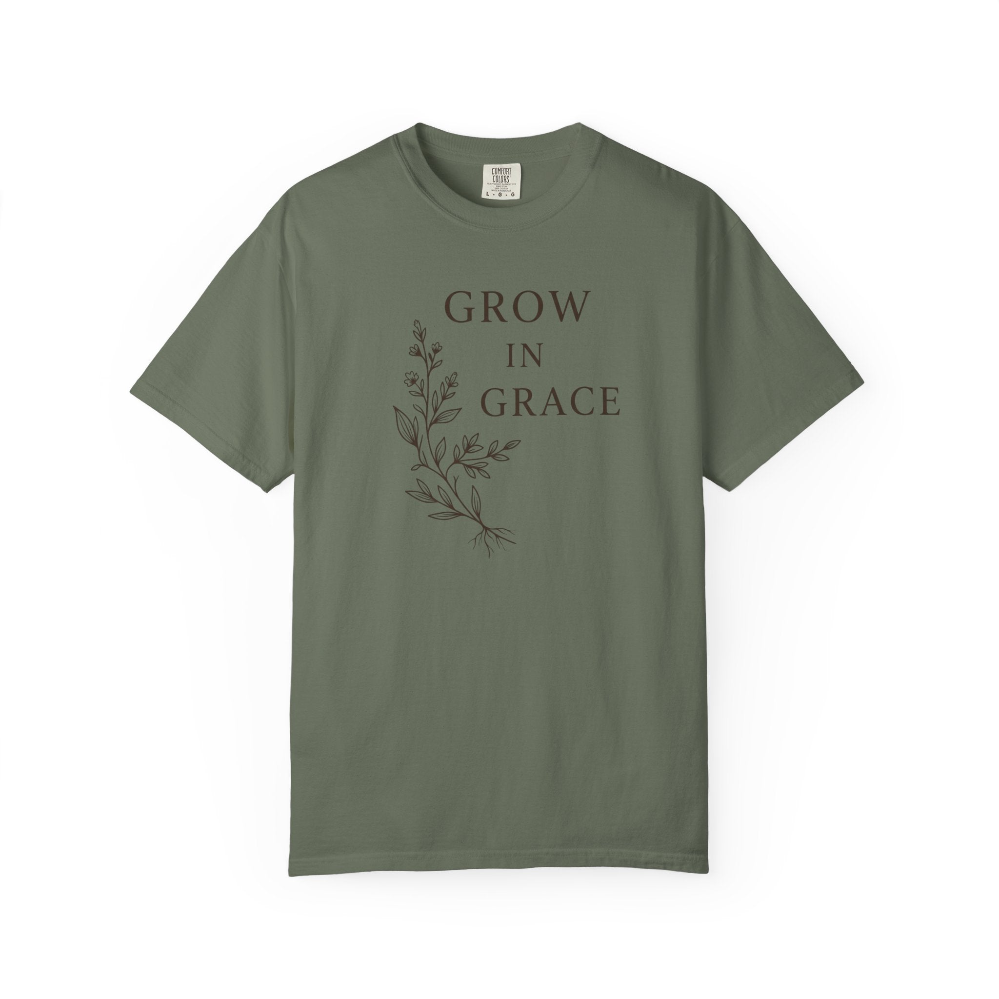 Grow in Grace Sprig T‑Shirt
