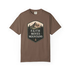 Faith Moves Mountains Badge T-Shirt