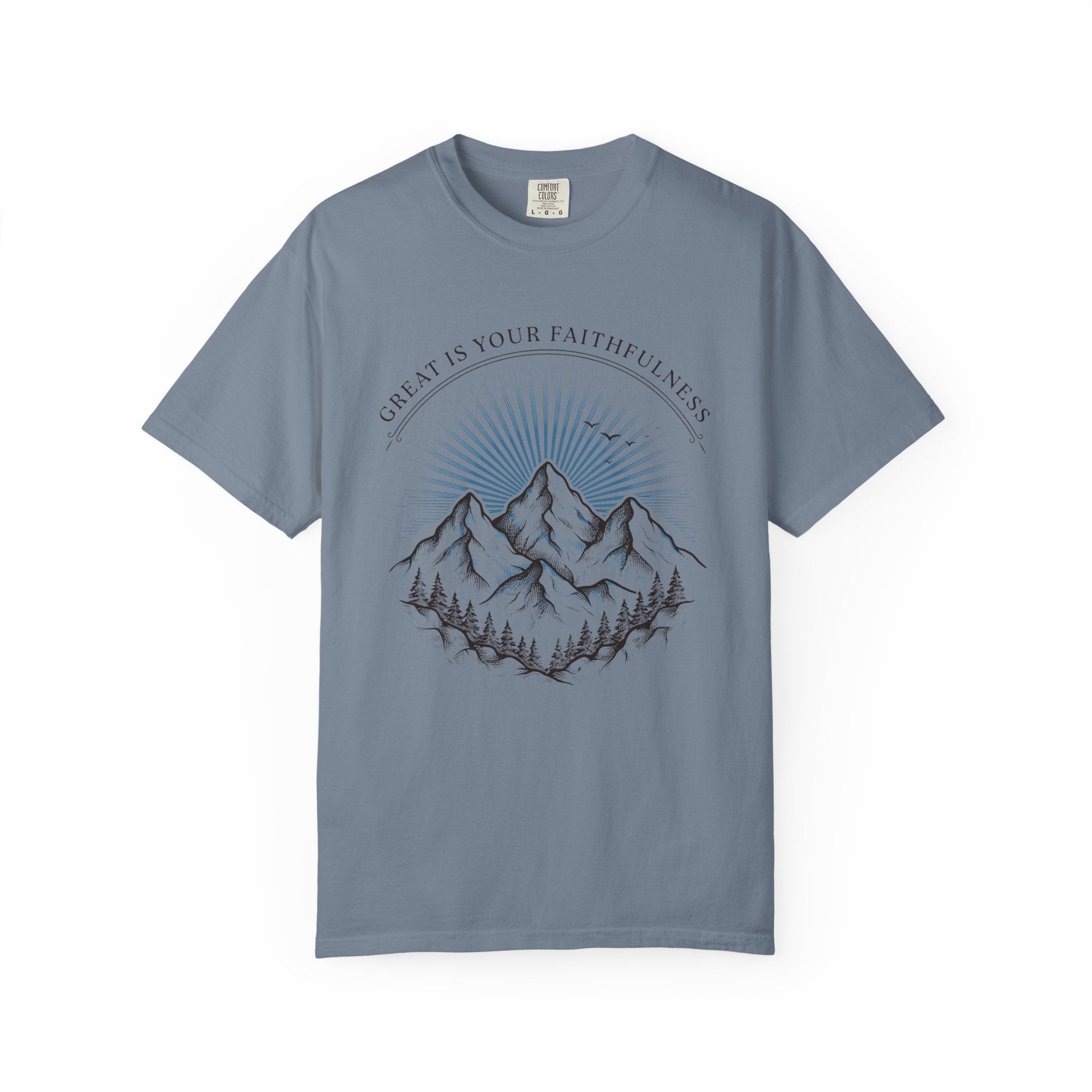 Great Is Your Faithfulness Mountain T-Shirt
