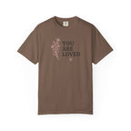 You Are Loved Pink Floral T-Shirt