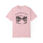 He Restores My Soul Mountain Psalm 23:3 T-Shirt