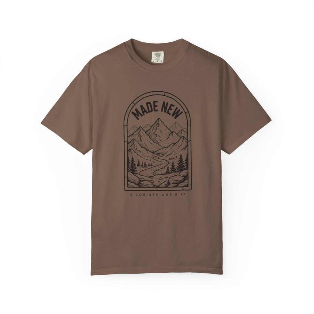 Made New Mountain 2 Corinthians 5:17 T-Shirt