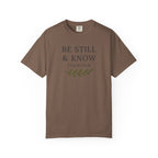 Be Still & Know Olive Branch Psalm 46:10 T-Shirt