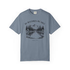 He Restores My Soul Mountain Psalm 23:3 T-Shirt