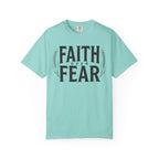 Faith Over Fear Bold Wheat T-Shirt