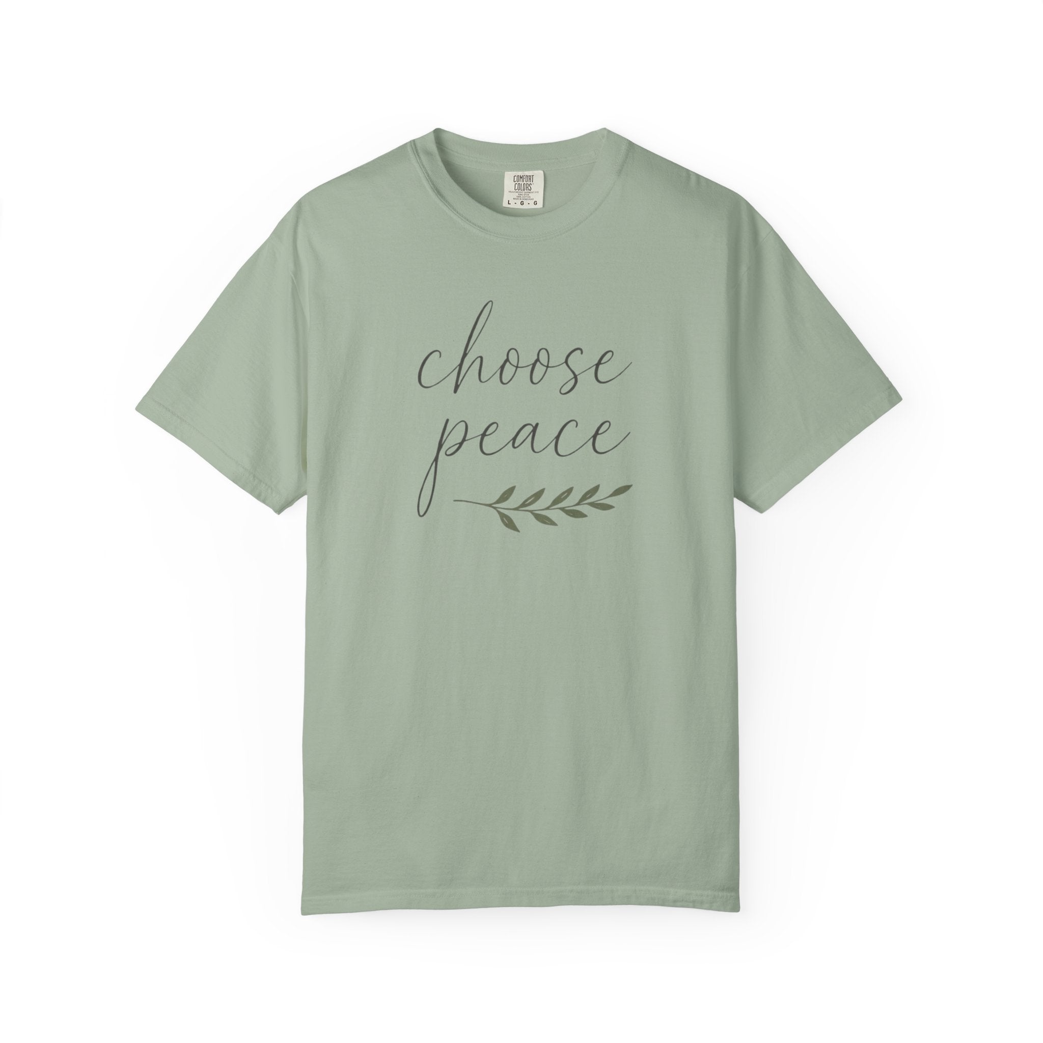 Choose Peace Olive Branch T-Shirt