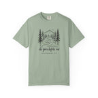 He Goes Before Me Mountain DEUTERONOMY 31:8 T-Shirt