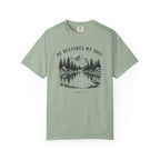 He Restores My Soul Mountain Psalm 23:3 T-Shirt