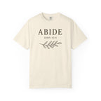 Abide John 15:4 Olive Branch T-Shirt