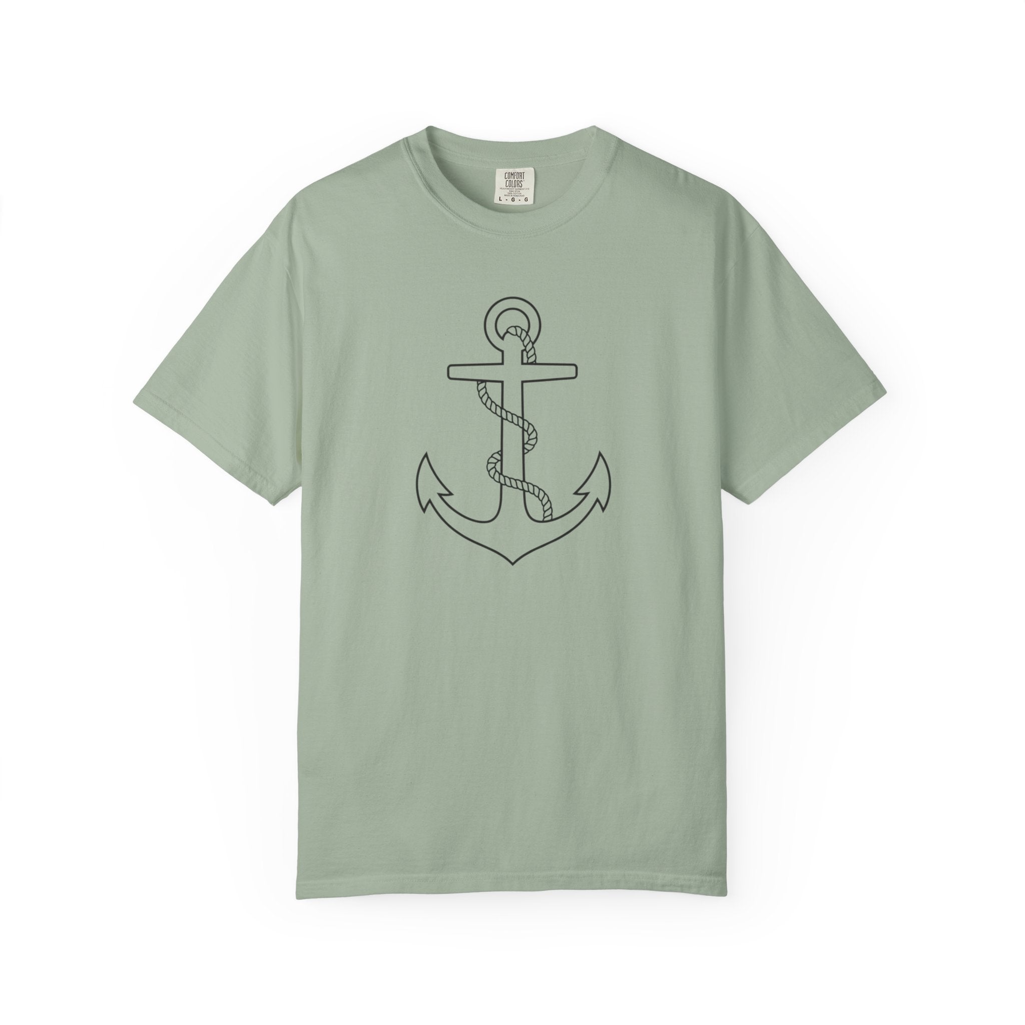 Anchor Line Art T-Shirt