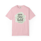 You Are Held Watercolor Isaiah 41:10 T-Shirt