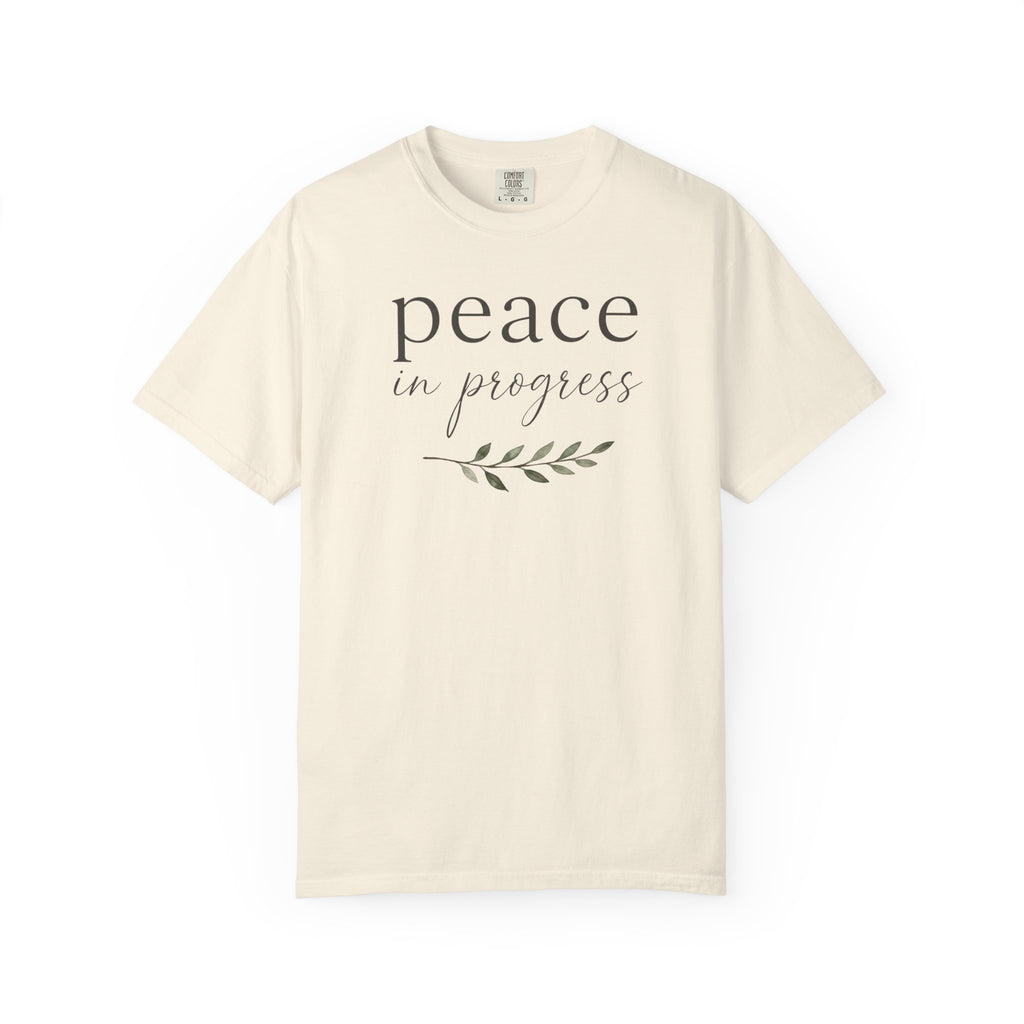 Peace In Progress Olive Branch T-shirt