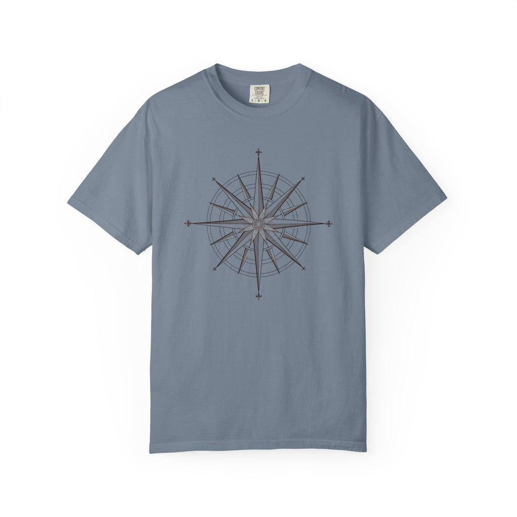 Compass Graphic T-Shirt - Minimalist Christian Tee
