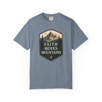 Faith Moves Mountains Badge T-Shirt