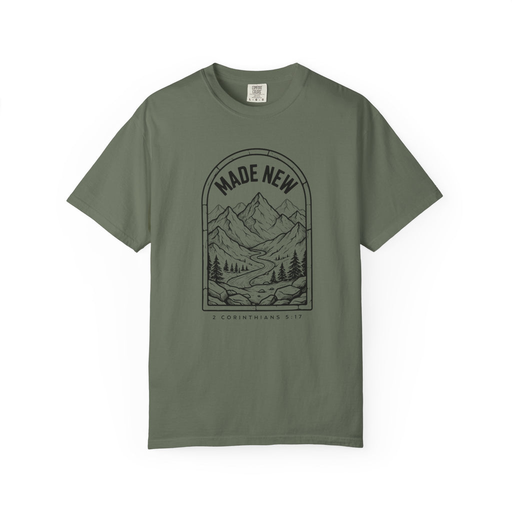 Made New Mountain 2 Corinthians 5:17 T-Shirt