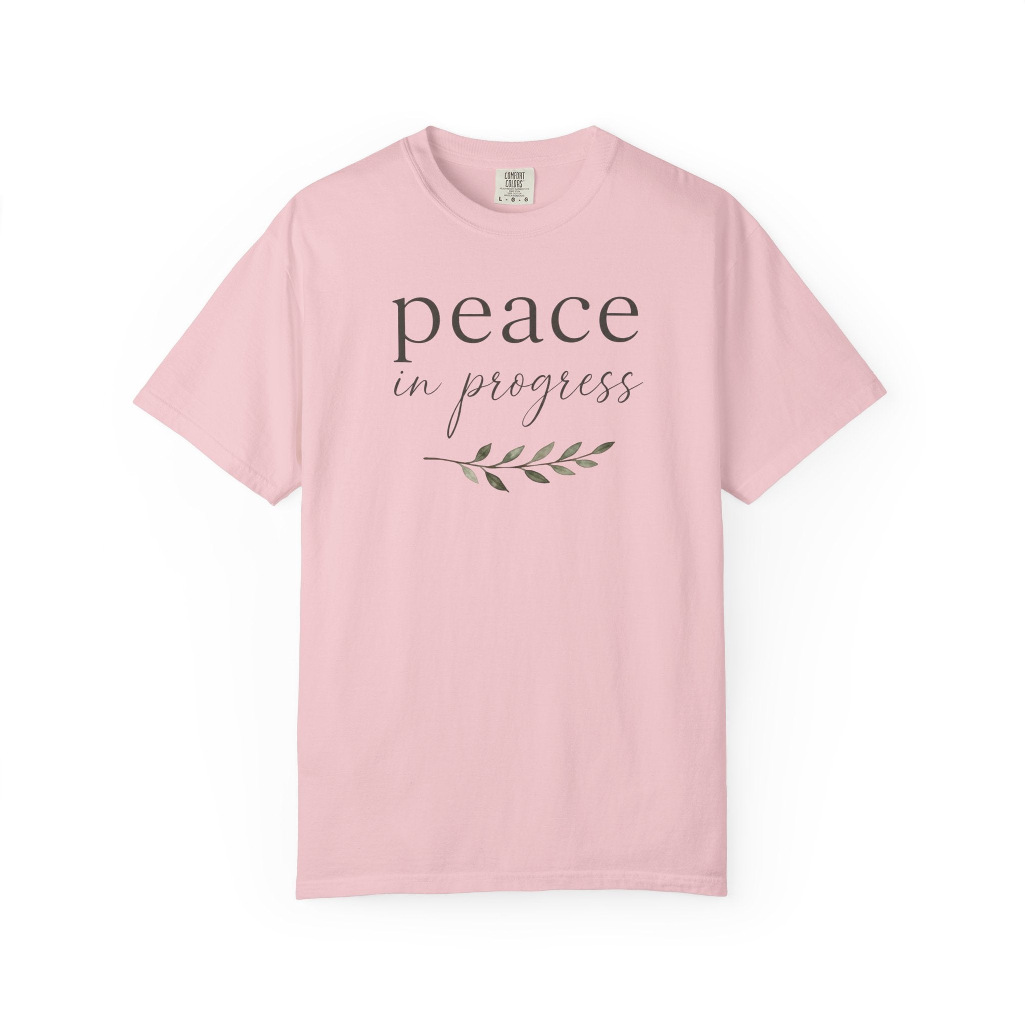 Peace In Progress Olive Branch T-shirt