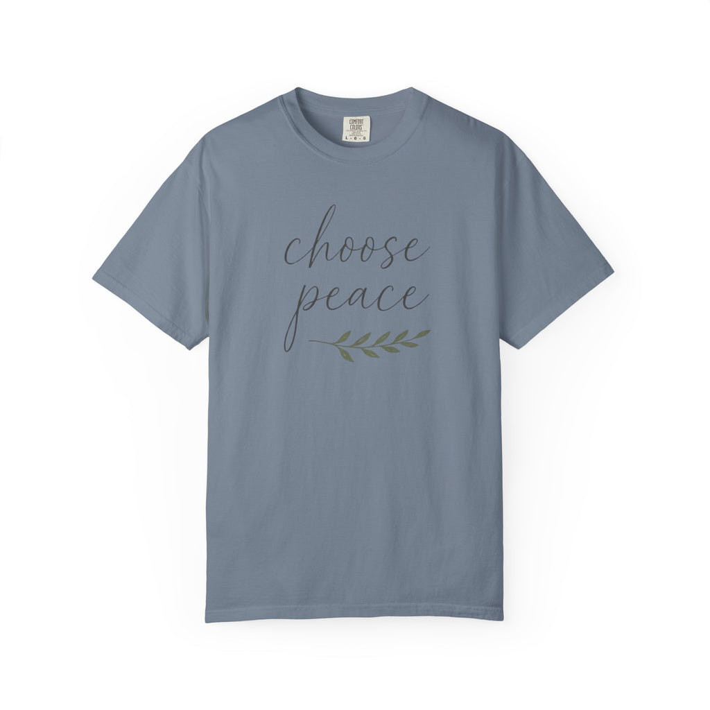 Choose Peace Olive Branch T-Shirt