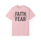 Faith Over Fear Bold Wheat T-Shirt