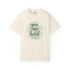 You Are Held Watercolor Isaiah 41:10 T-Shirt