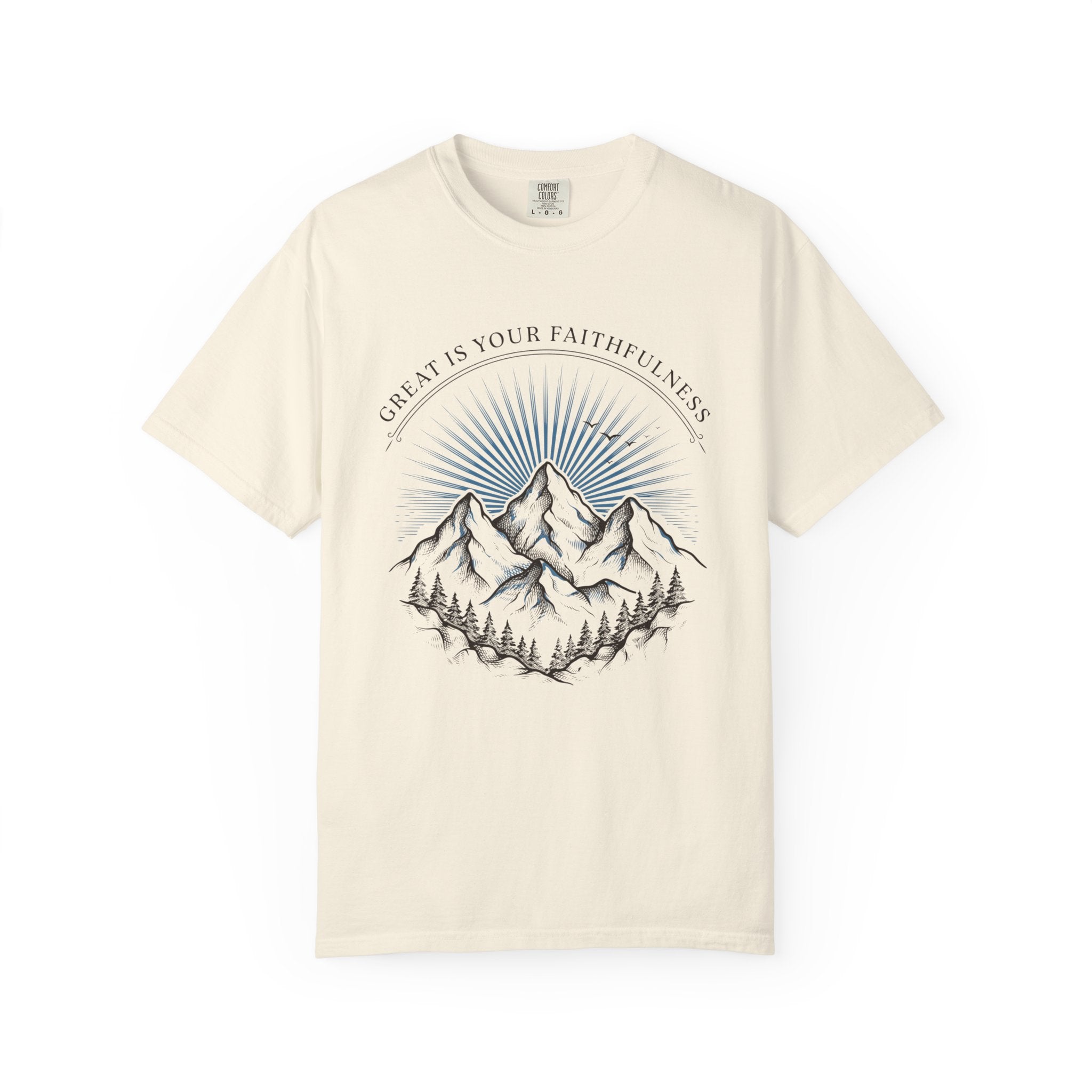 Great Is Your Faithfulness Mountain T-Shirt