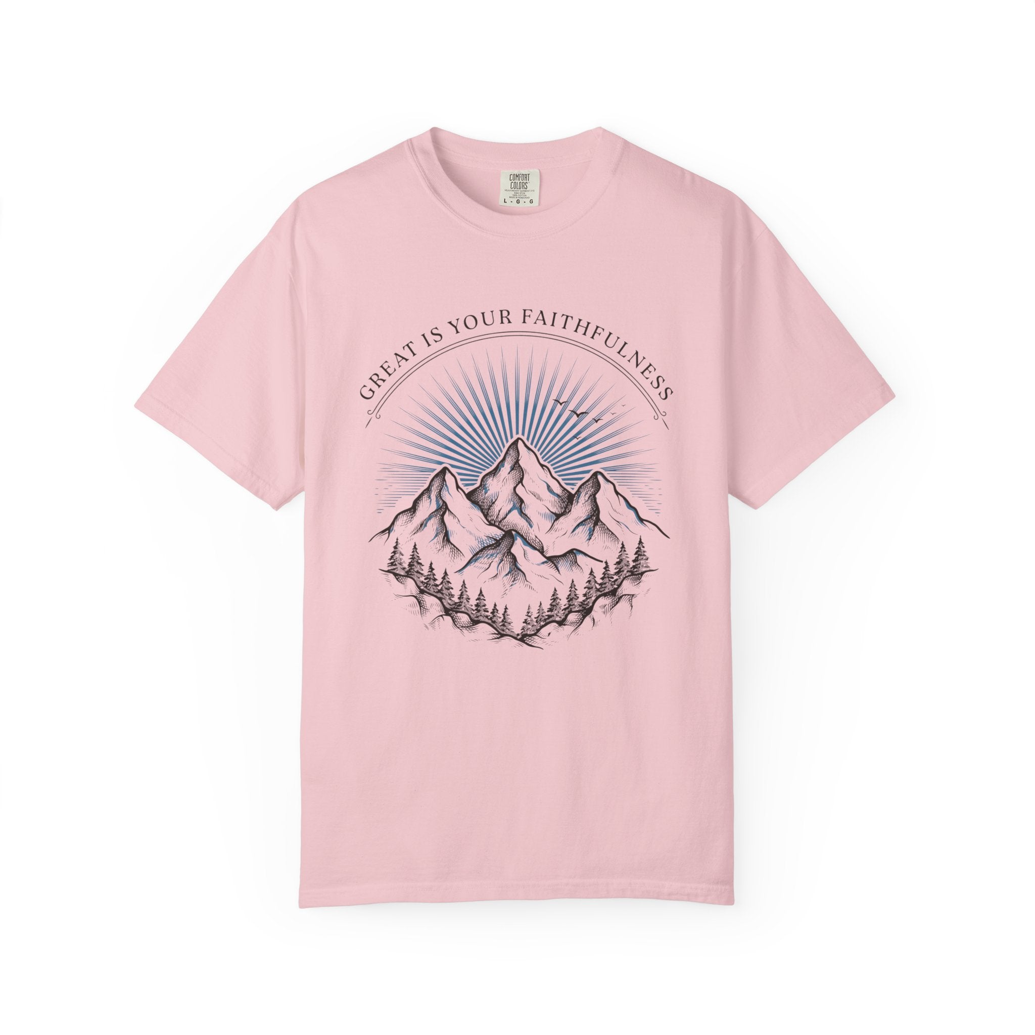 Great Is Your Faithfulness Mountain T-Shirt