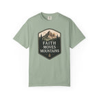 Faith Moves Mountains Badge T-Shirt