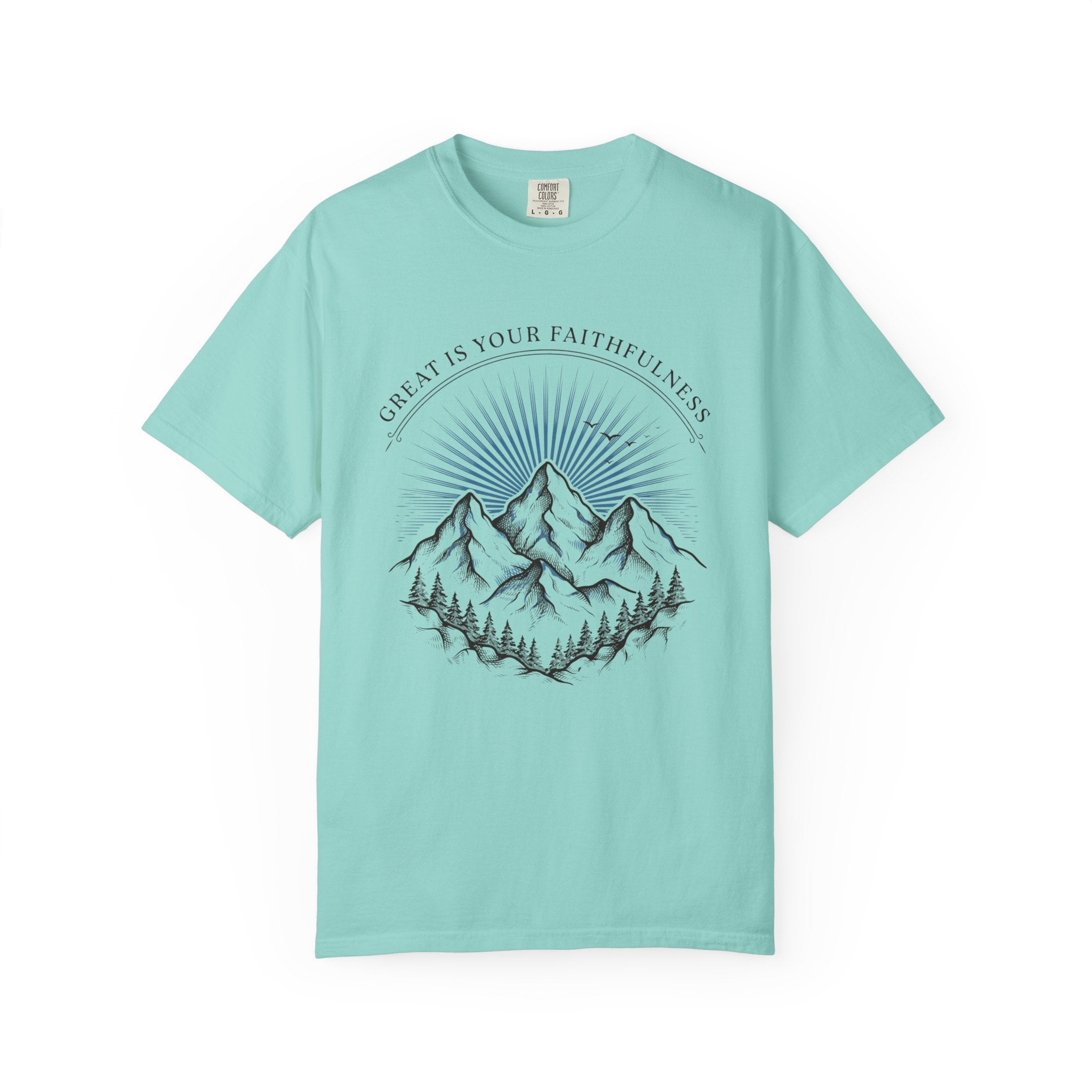 Great Is Your Faithfulness Mountain T-Shirt