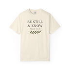Be Still & Know Olive Branch Psalm 46:10 T-Shirt