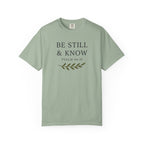 Be Still & Know Olive Branch Psalm 46:10 T-Shirt