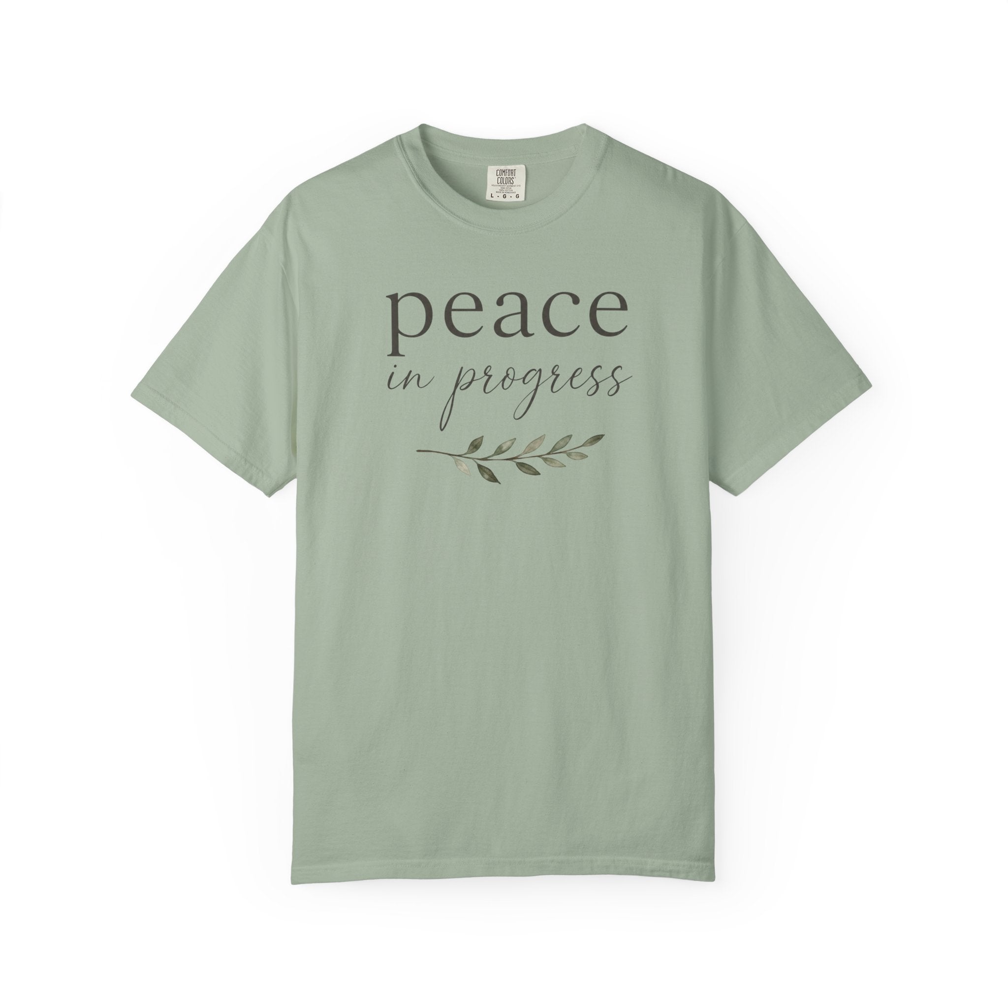 Peace In Progress Olive Branch T-shirt