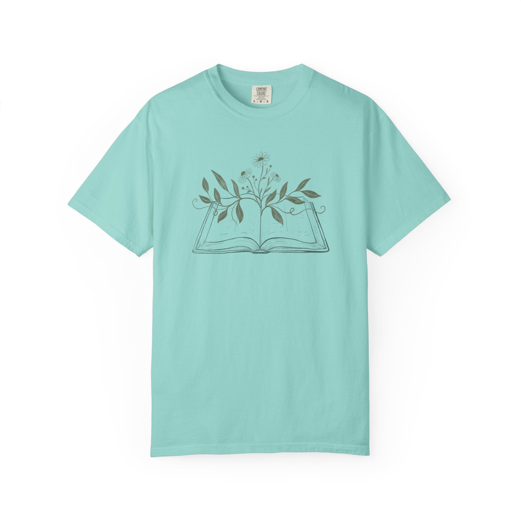 Open Bible Floral T-Shirt