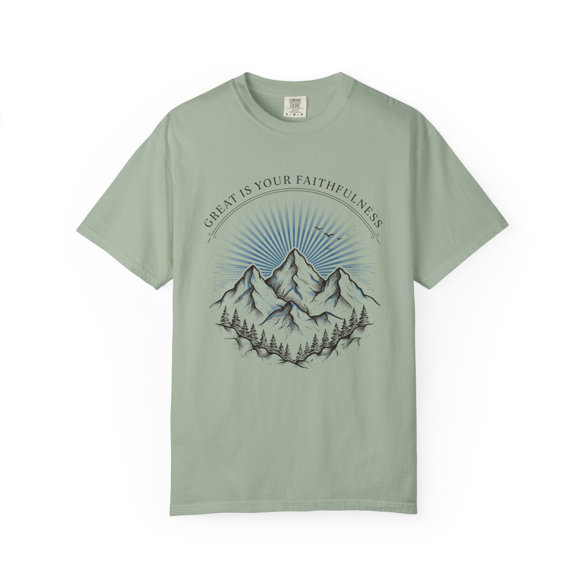 Great Is Your Faithfulness Mountain T-Shirt