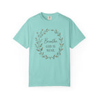 Breathe God Is Near Wreath T-Shirt