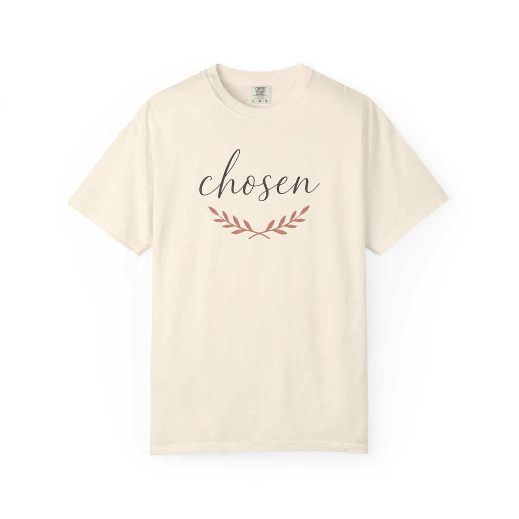 Chosen Script Sprig T‑Shirt