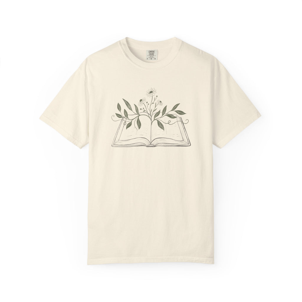 Open Bible Floral T-Shirt