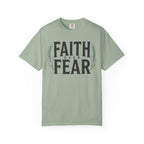 Faith Over Fear Bold Wheat T-Shirt