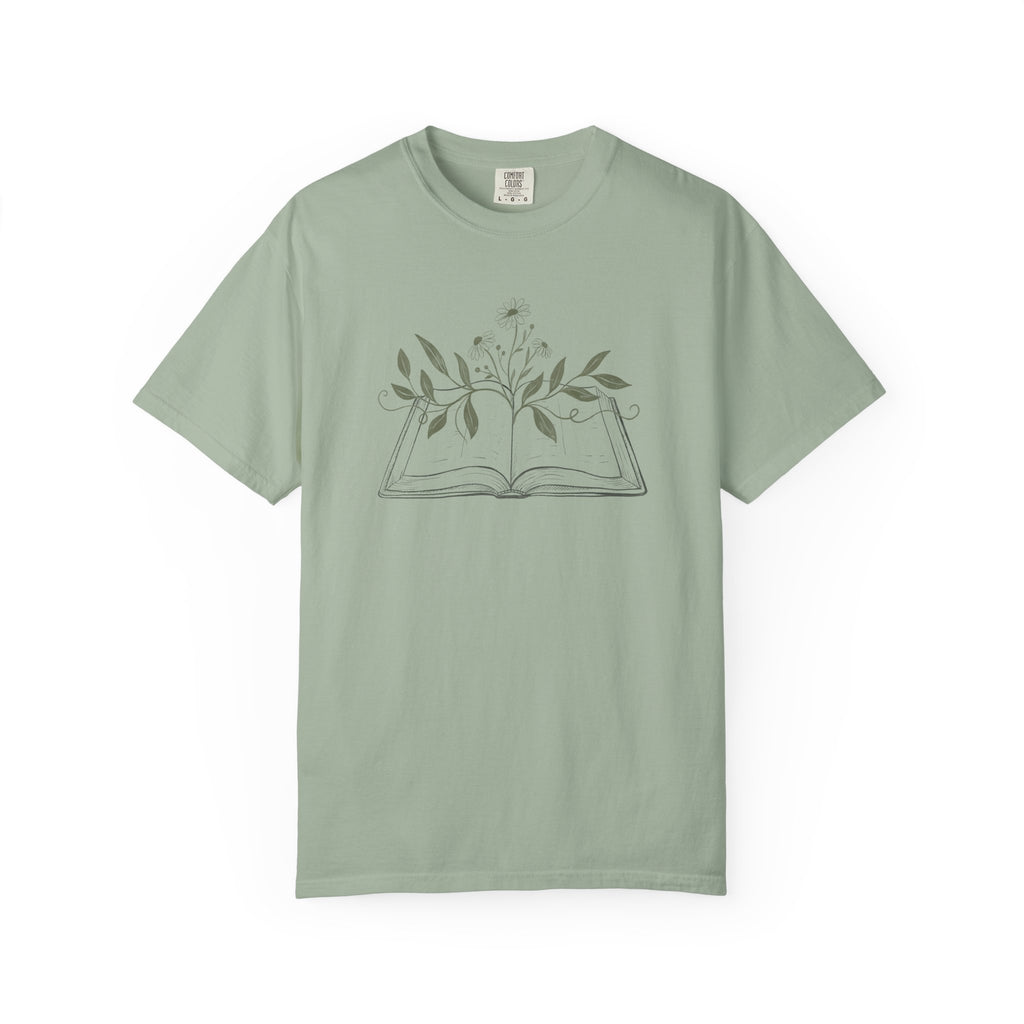 Open Bible Floral T-Shirt