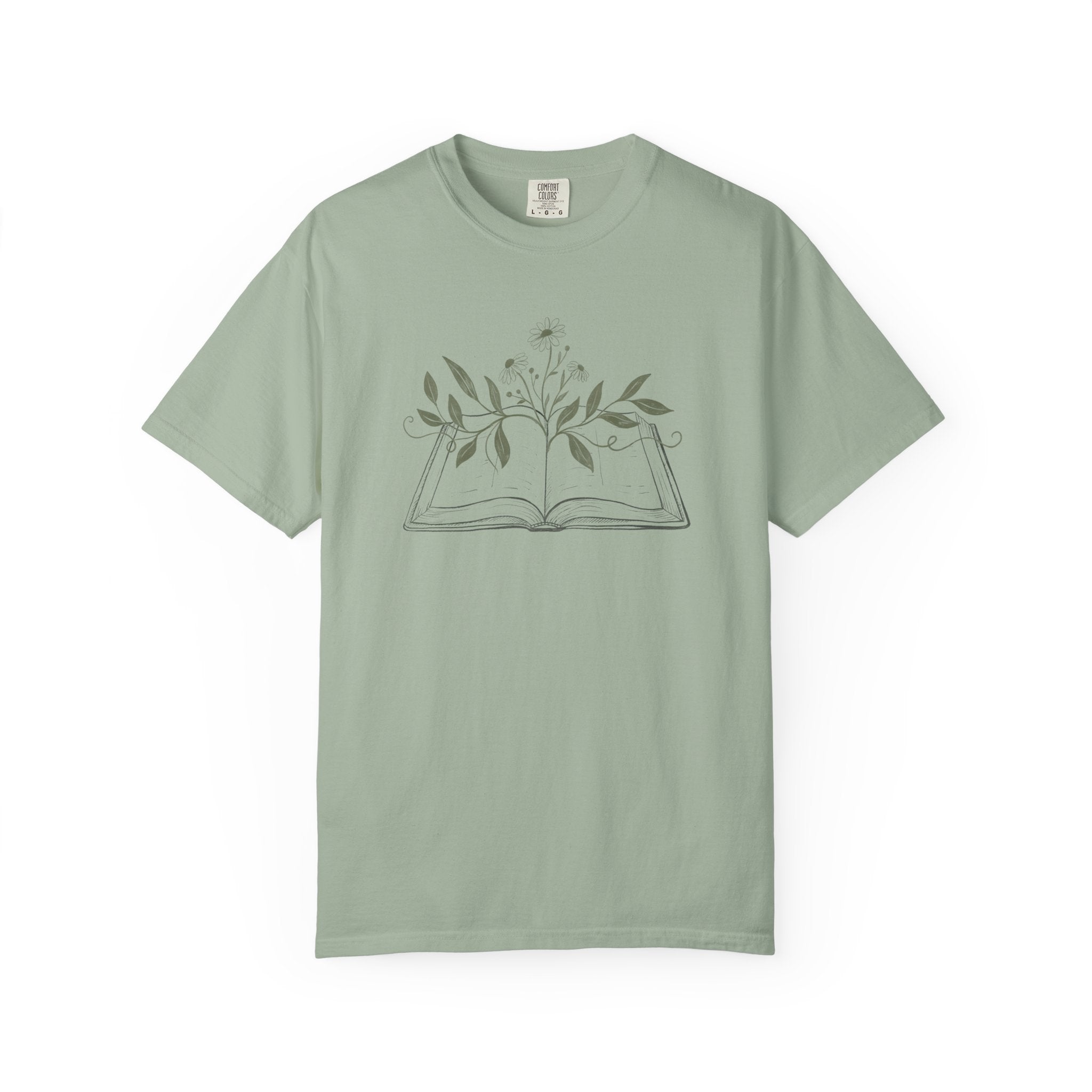 Open Bible Floral T-Shirt