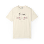 Grace Changes Everything Pink Floral T-Shirt