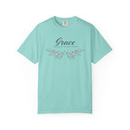 Grace Changes Everything Pink Floral T-Shirt
