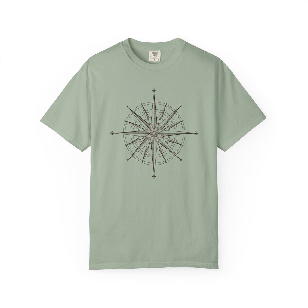 Compass Graphic T-Shirt - Minimalist Christian Tee