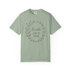 Breathe God Is Near Wreath T-Shirt