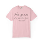 His Grace Carries Me Olive Branch T-Shirt