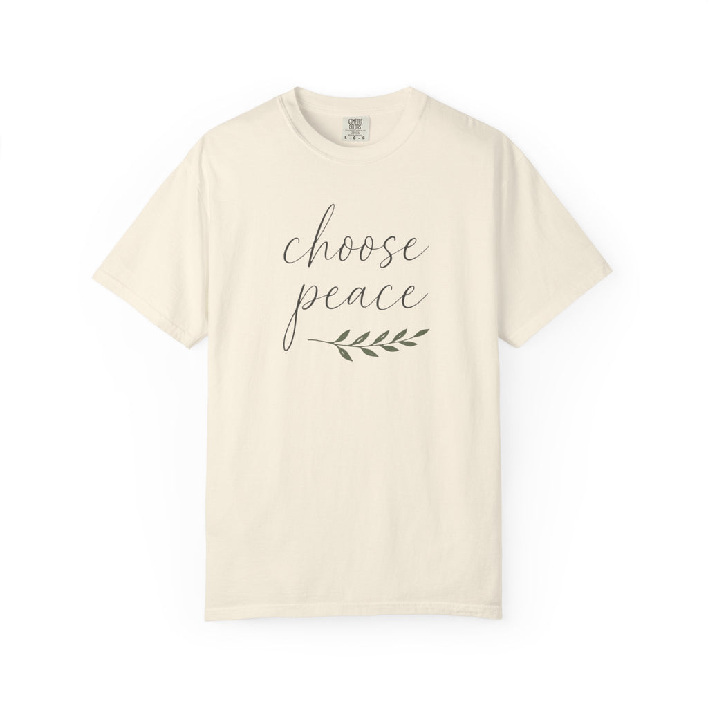 Choose Peace Olive Branch T-Shirt