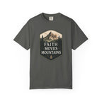 Faith Moves Mountains Badge T-Shirt