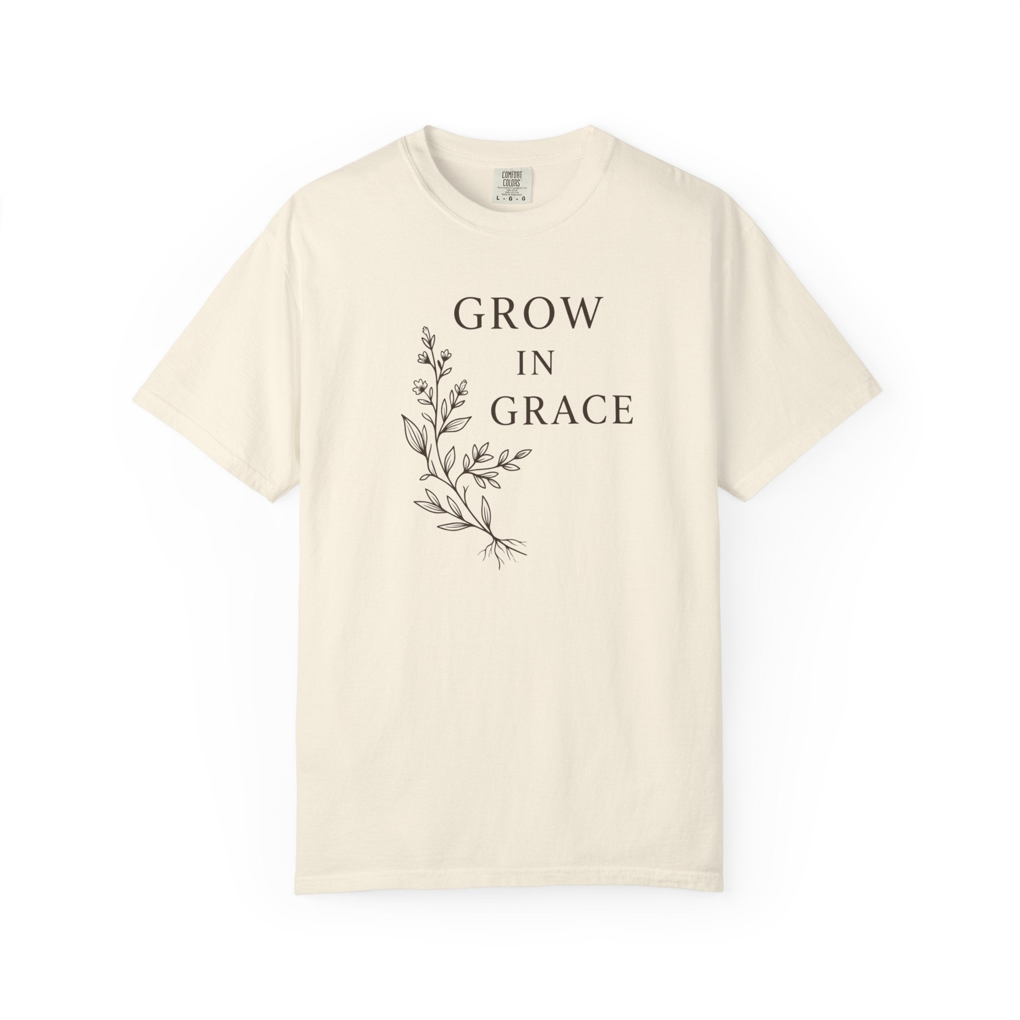 Grow in Grace Sprig T‑Shirt