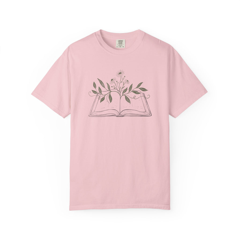 Open Bible Floral T-Shirt