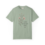 God Never Left You Pink Floral T-Shirt